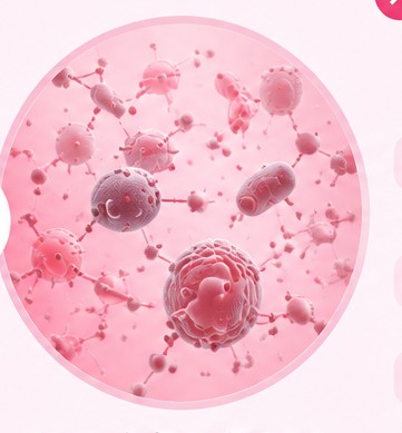 Microscopic illustration of anaerobic bacterial overgrowth, representing bacterial vaginosis